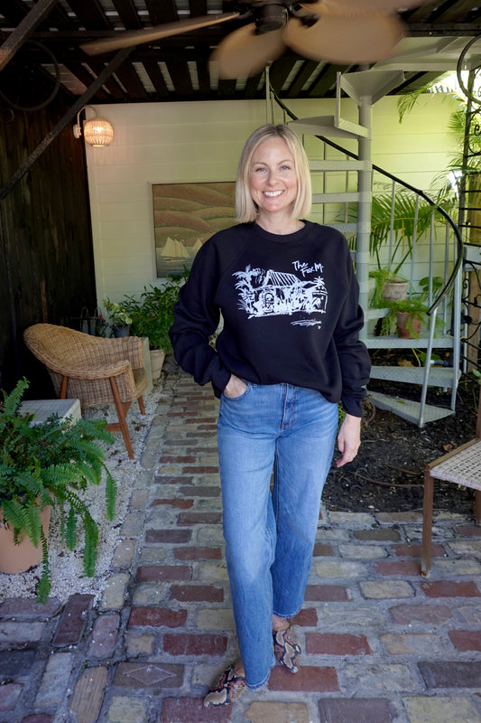 Midnight Fox M. Crewneck