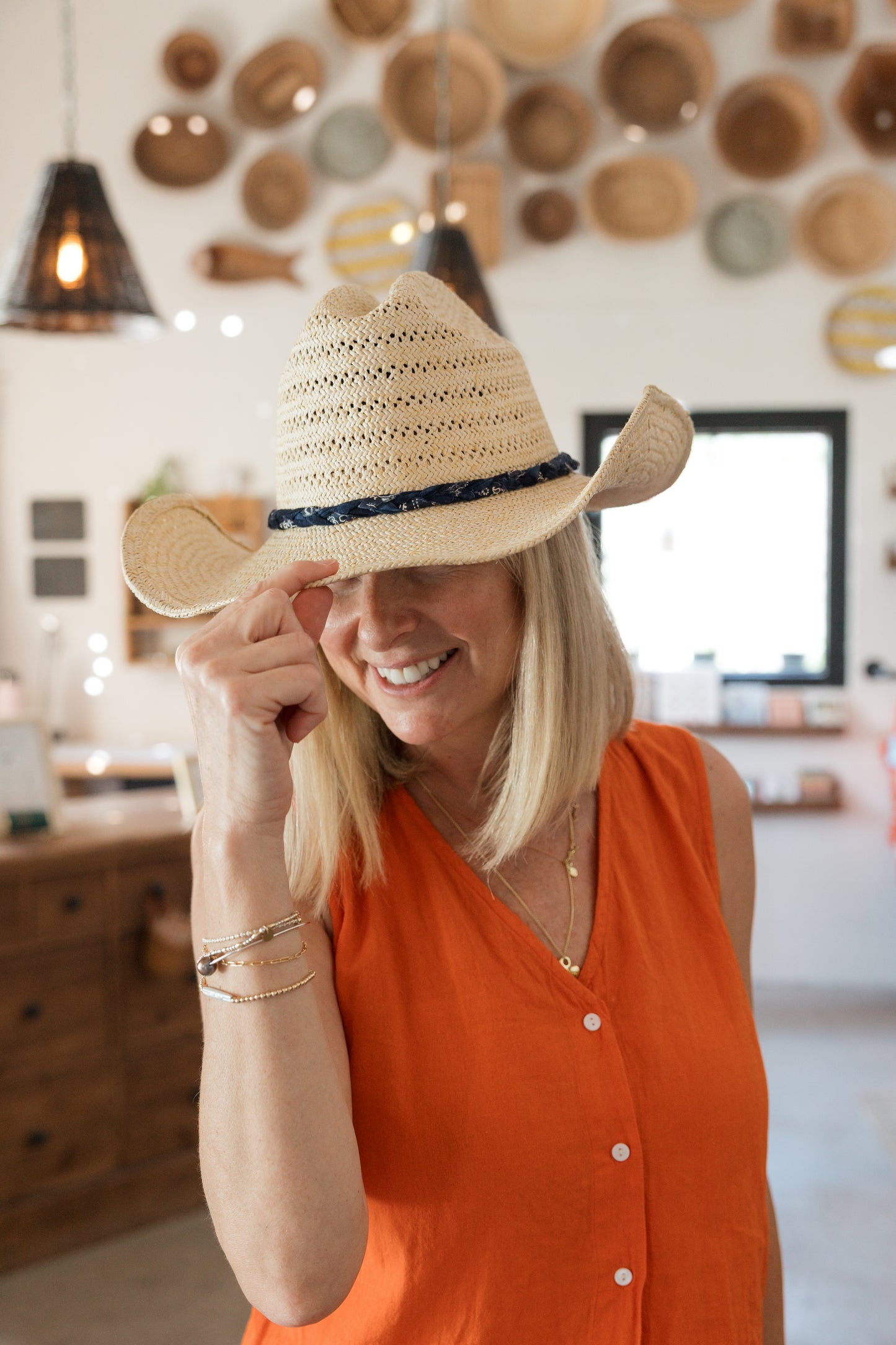 Annie Woven Straw Hat