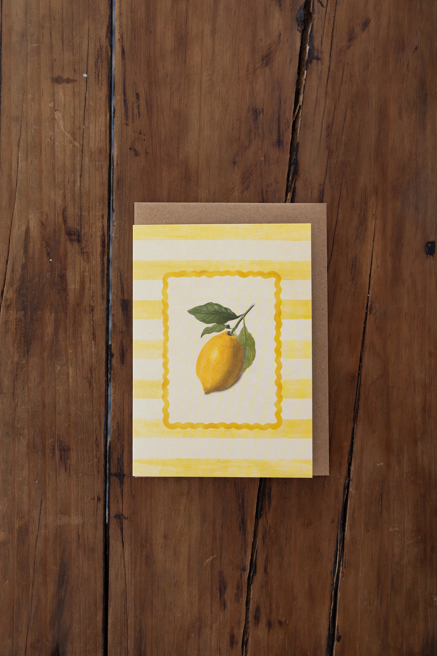 Lemon Greeting Card