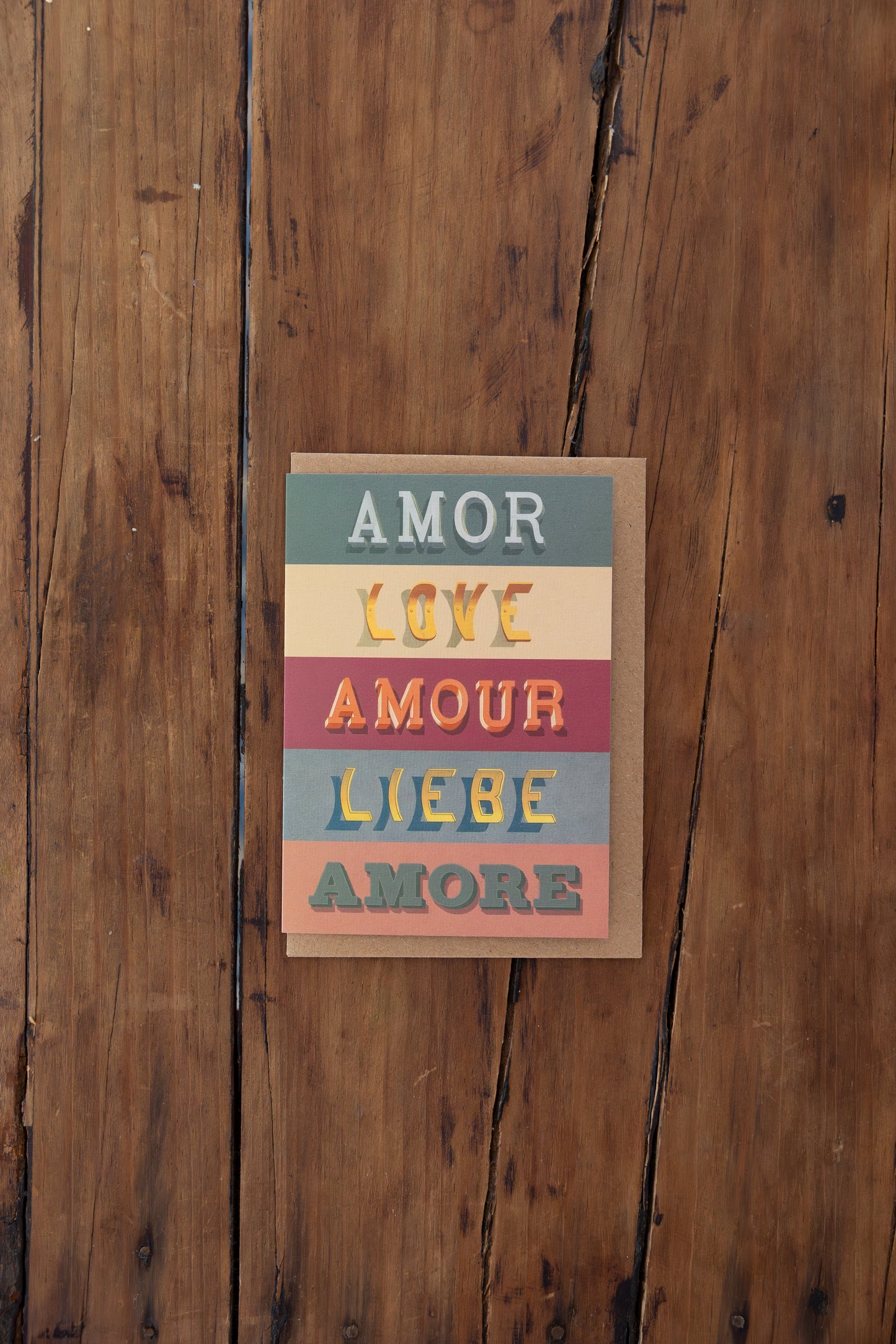 Amour Greeting Card