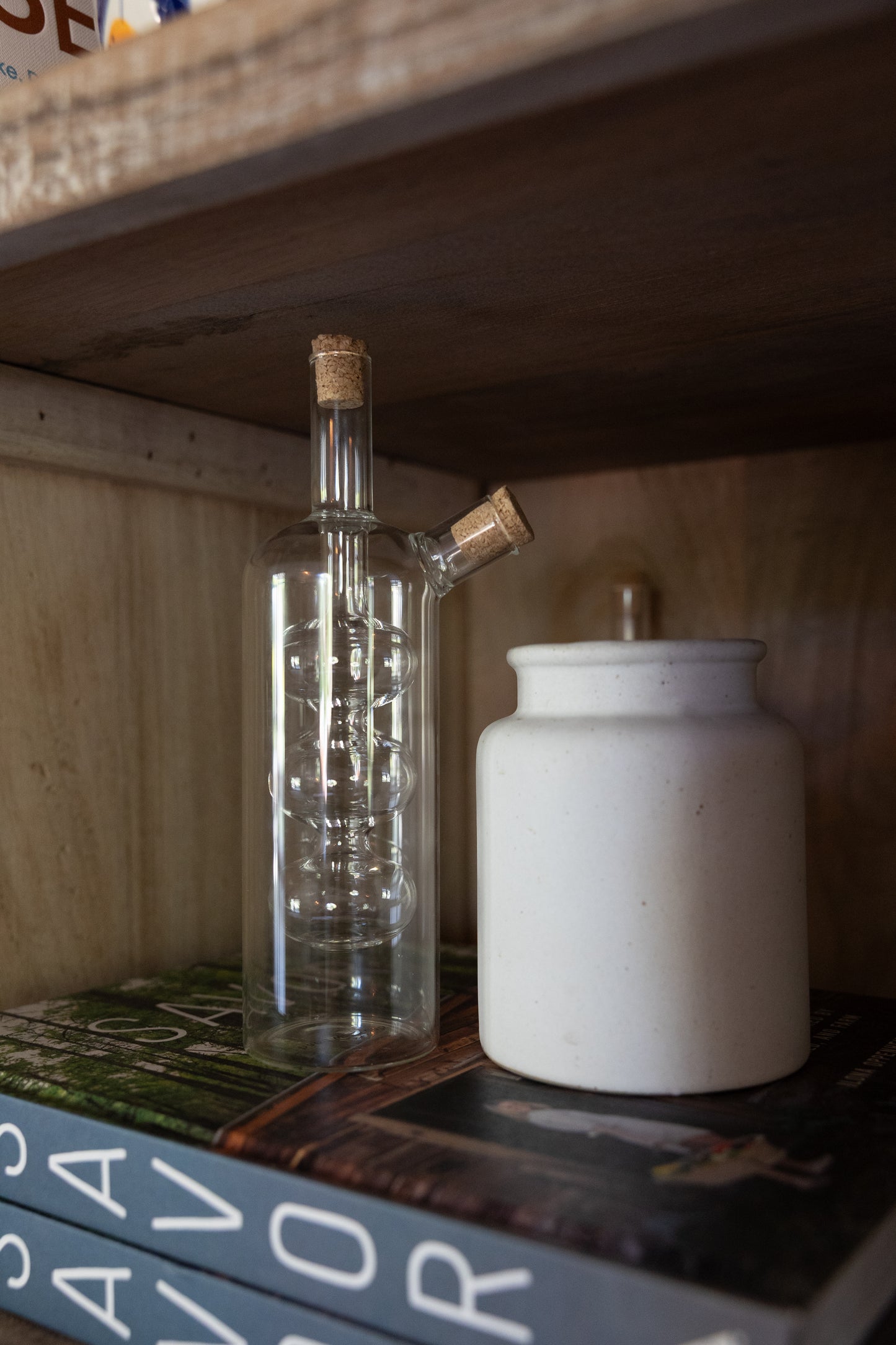 Glass Oil & Vinegar Cruet