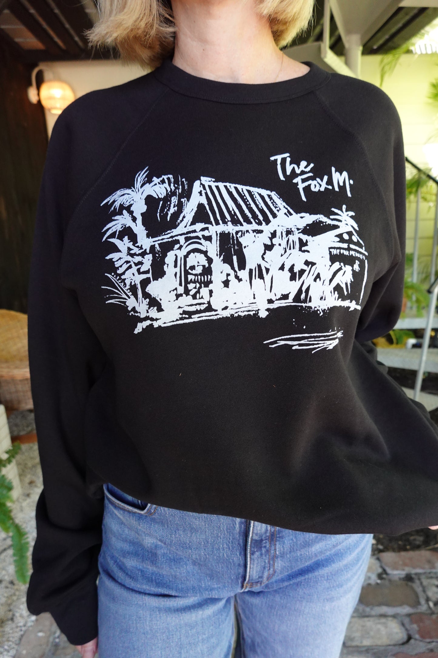 Midnight Fox M. Crewneck