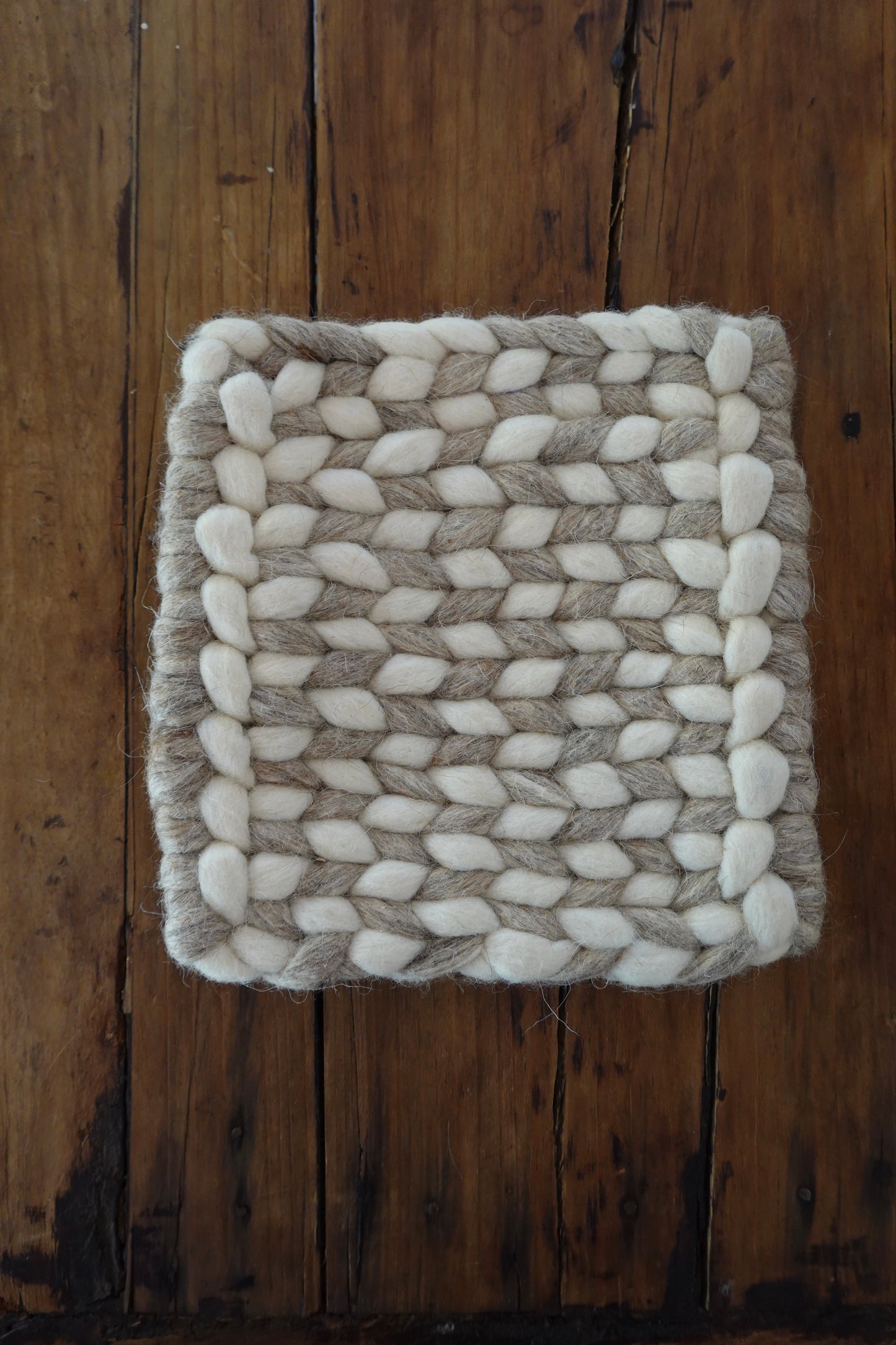 Braid Felt Wool Trivet