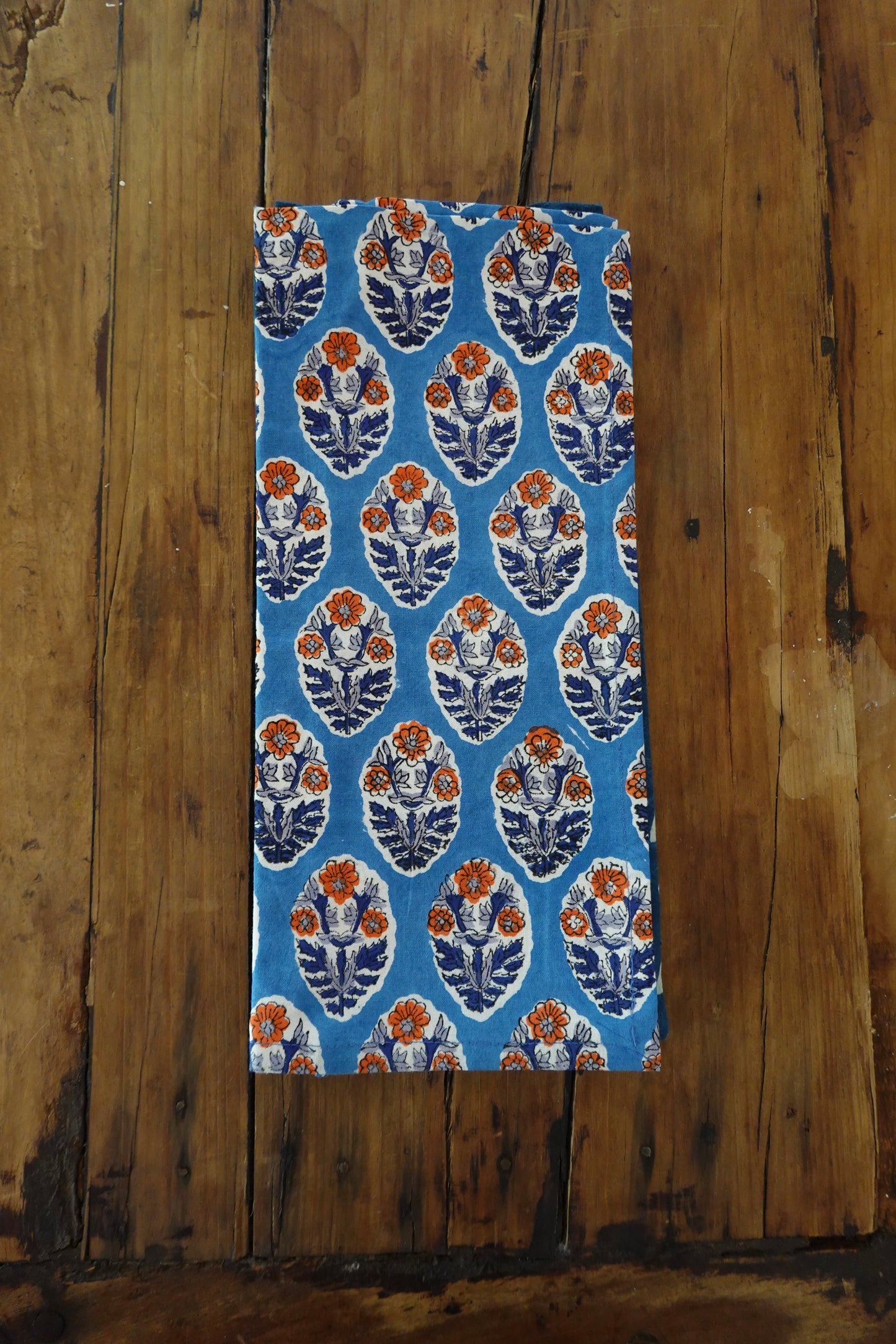 Vista Block Printed Dishtowel, Set of 2