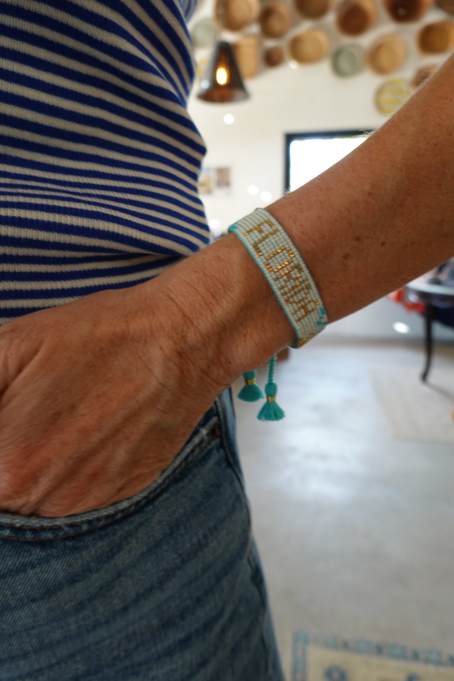 Beaded Adjustable Bracelet, 6 Styles