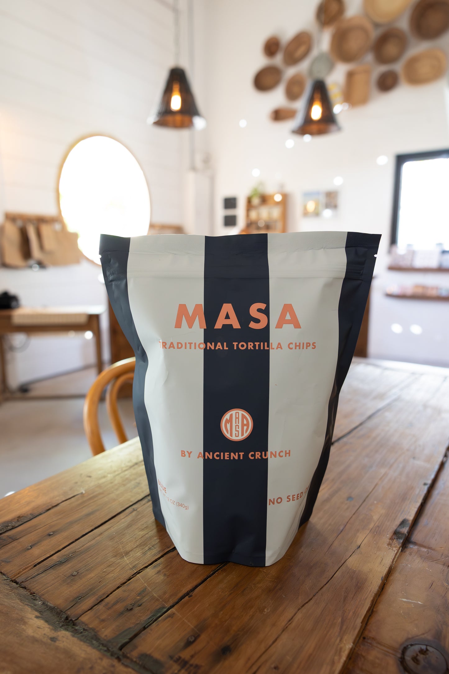 MASA Blue Tortilla Chips, 12 oz