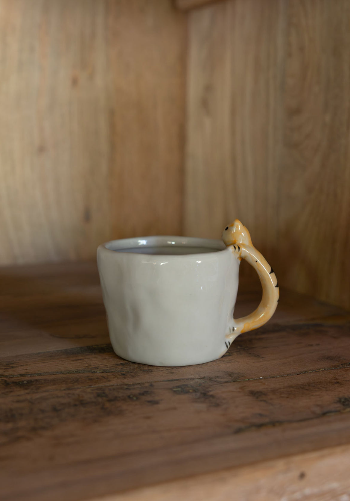 Hand-Painted Little Animals Mug, 4 Styles