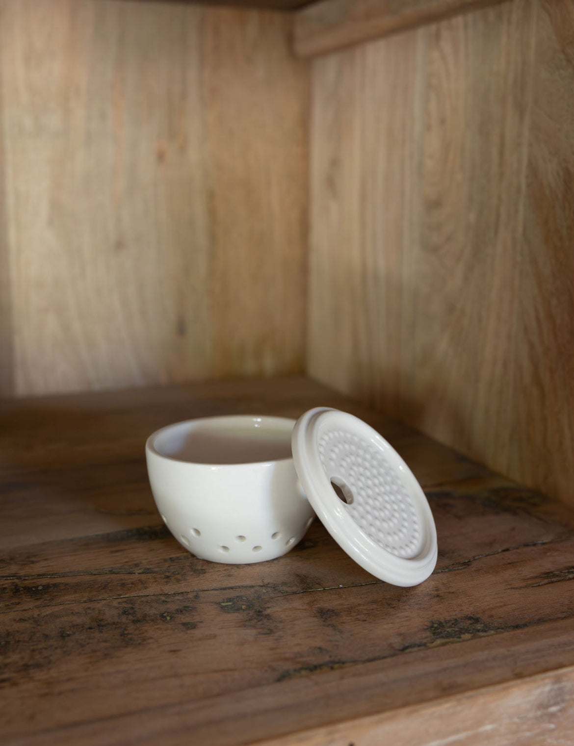 Stoneware Garlic Grater