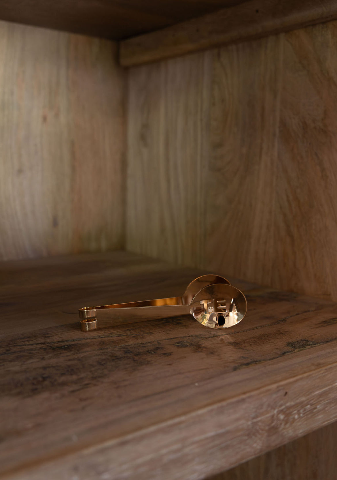 Gold Tea Tongs