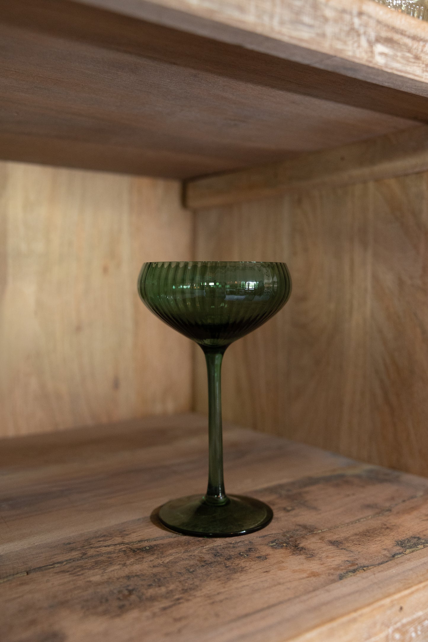 Stemmed Champagne Coupe, 4 Colors