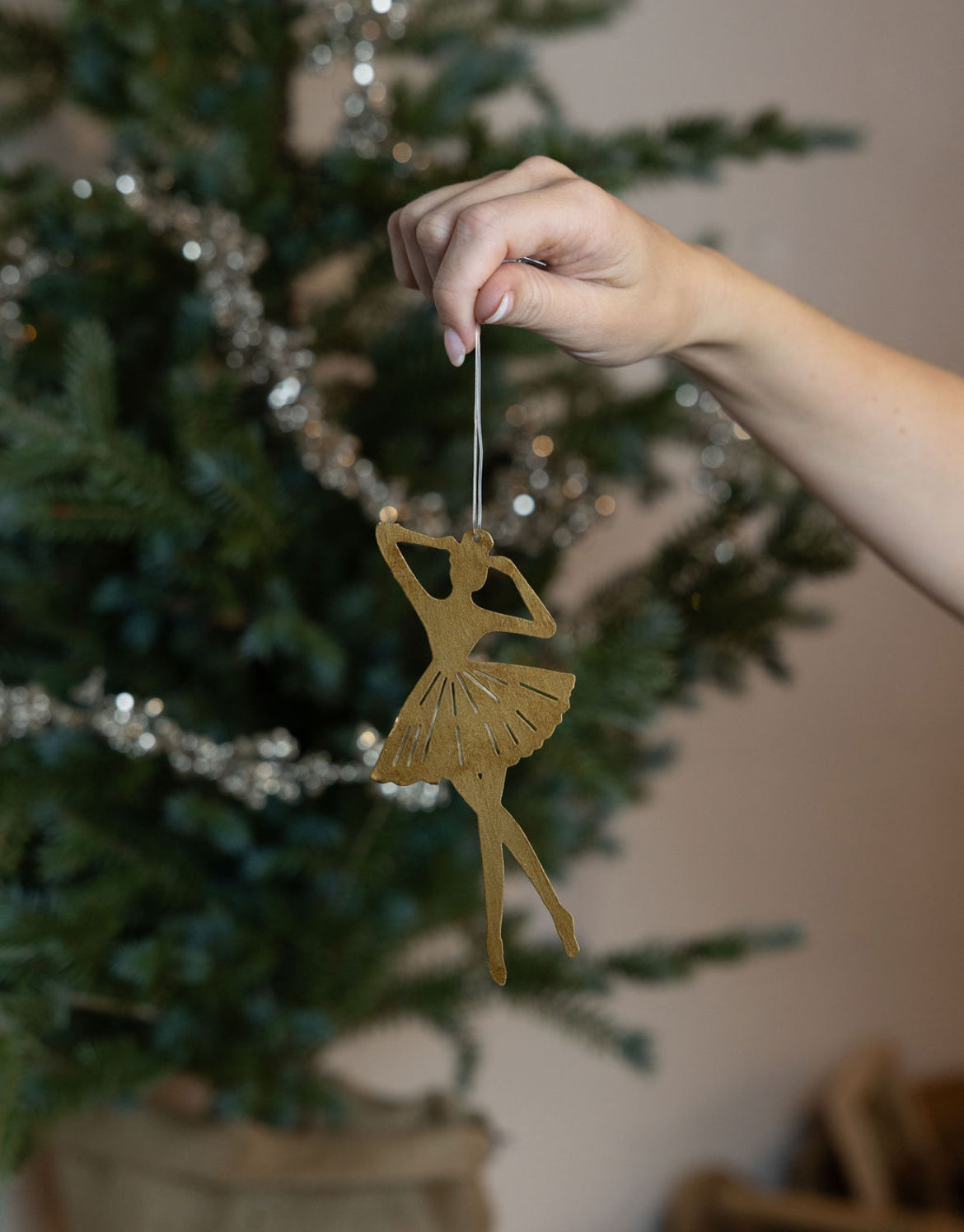 Assorted Metal Ballerina Ornament