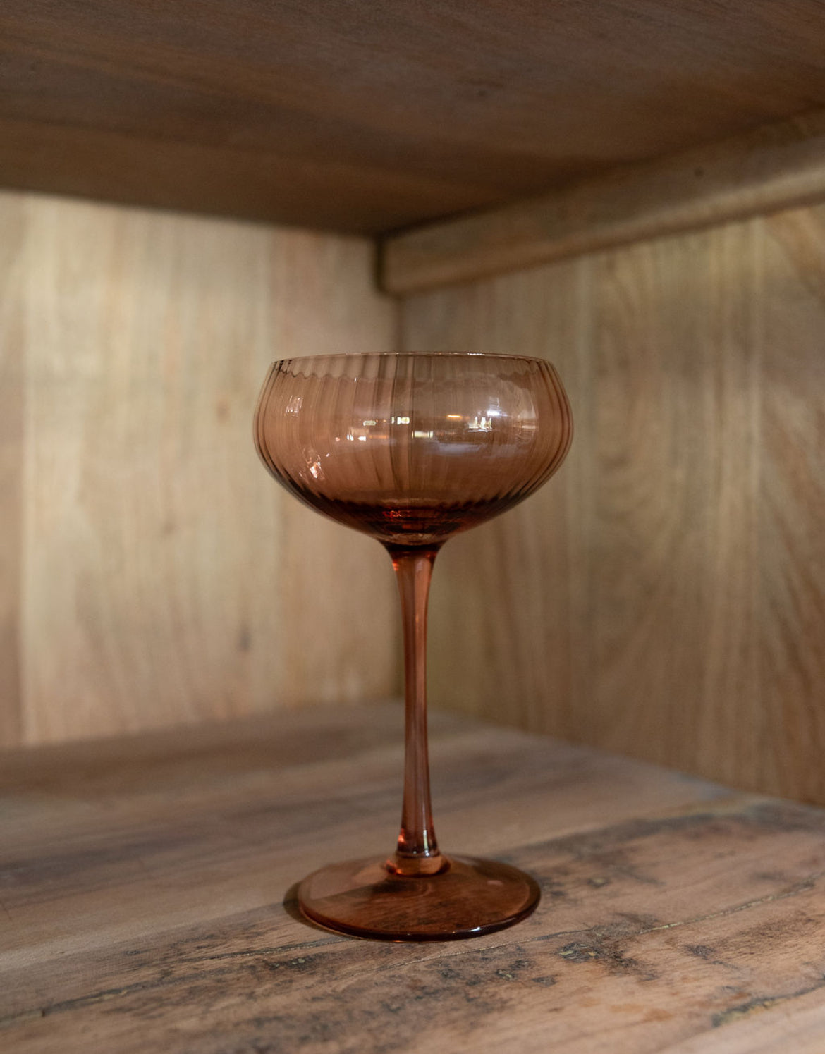 Stemmed Champagne Coupe, 4 Colors