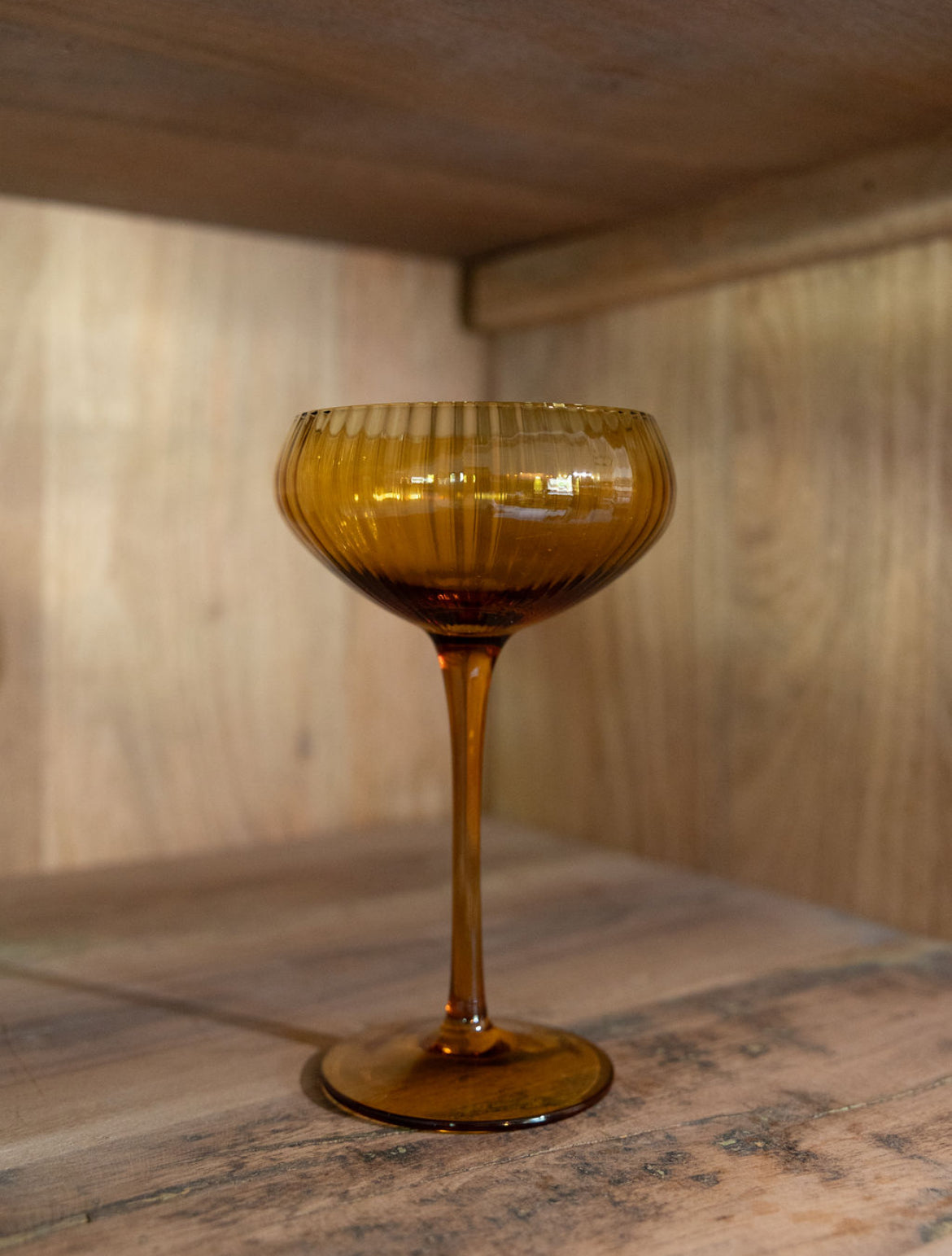 Stemmed Champagne Coupe, 4 Colors