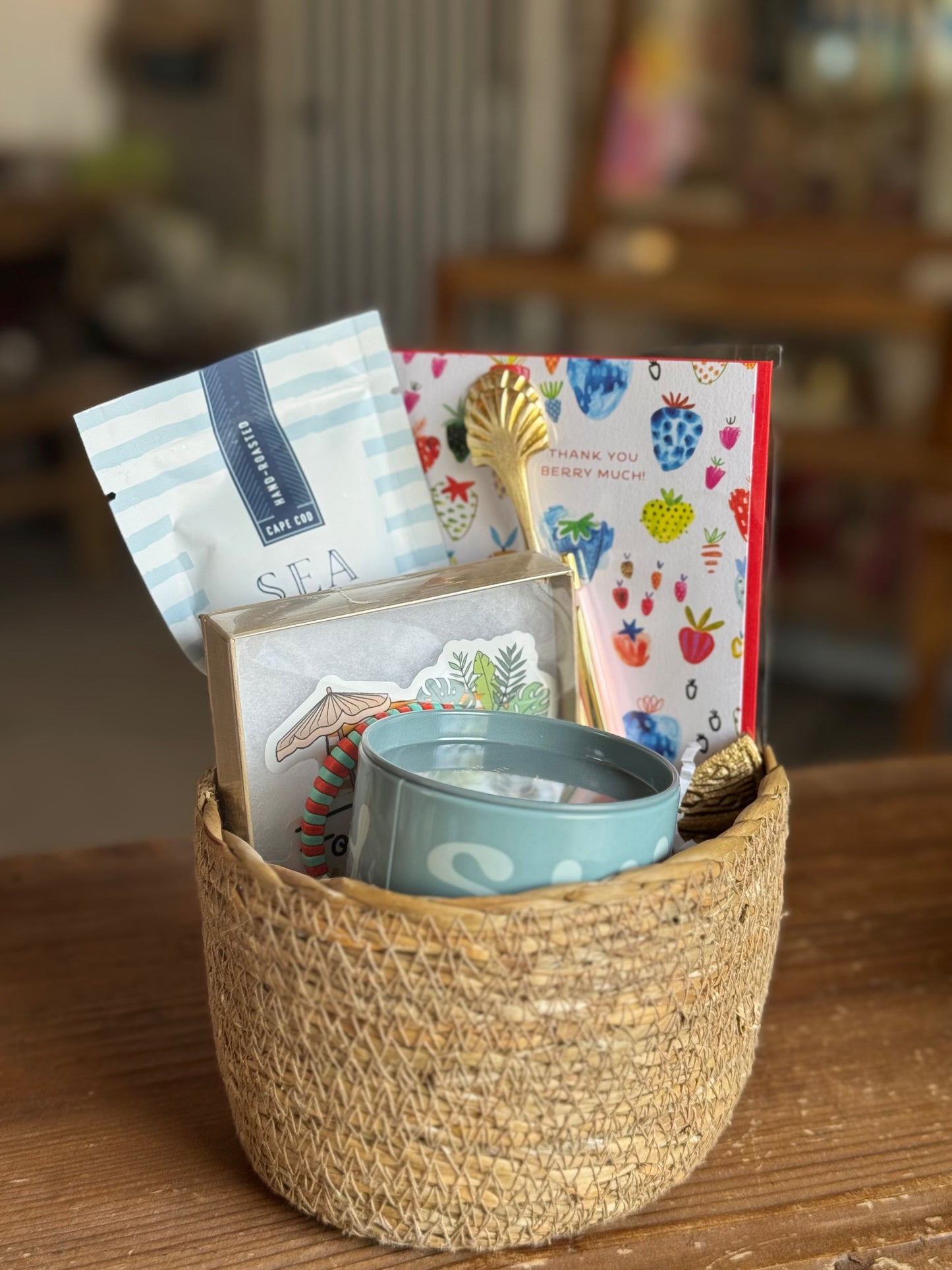 The Seashell Gift Basket