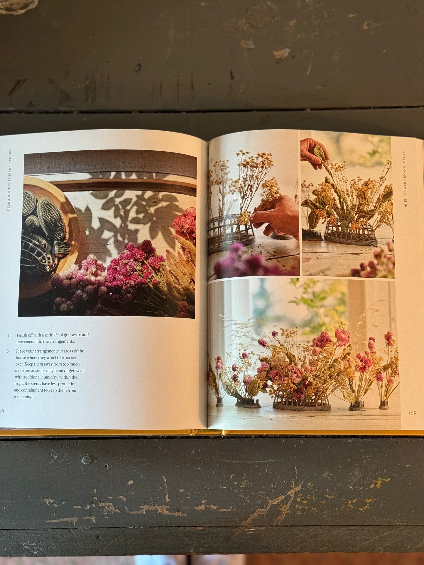"Designing with Dried Flowers" Book