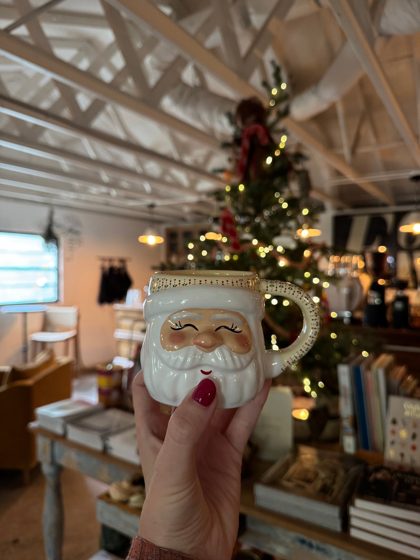 'Hazel' Santa Mug