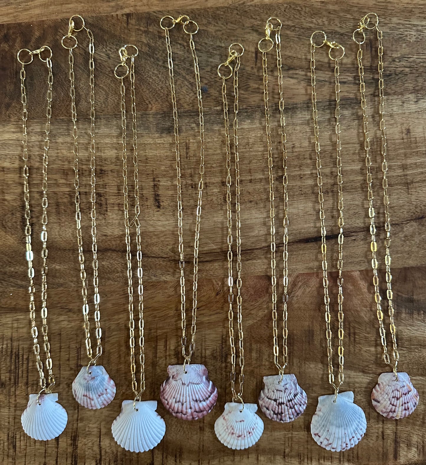Handmade Assorted Seashell Necklace