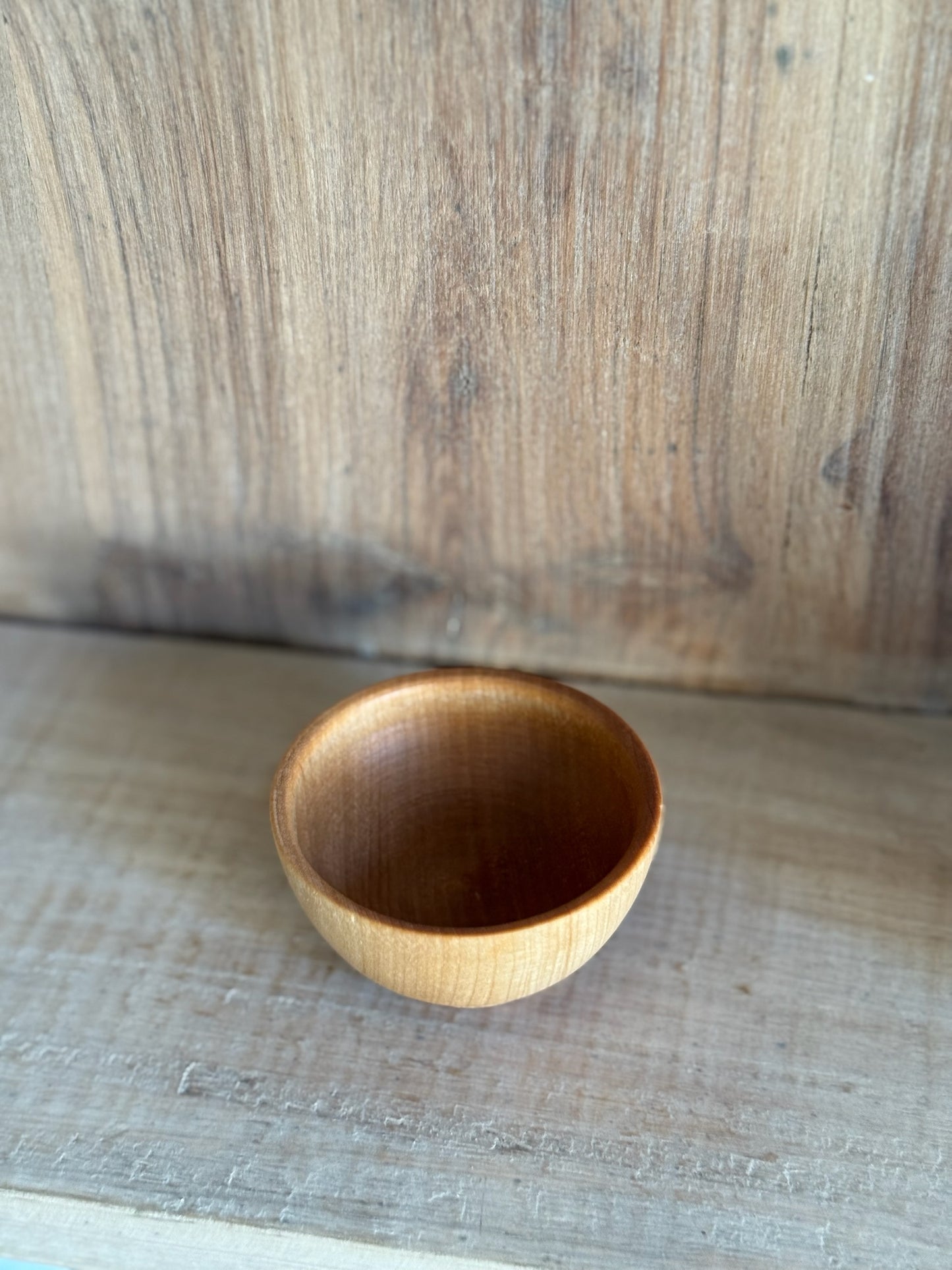 Wood Pinch Bowl