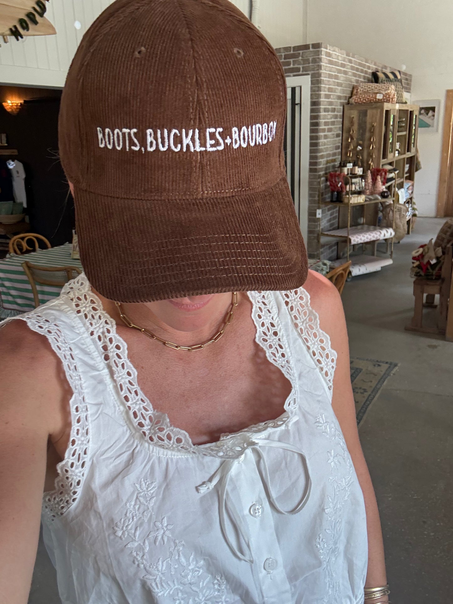 Boots, Buckles, Bourbon Hat