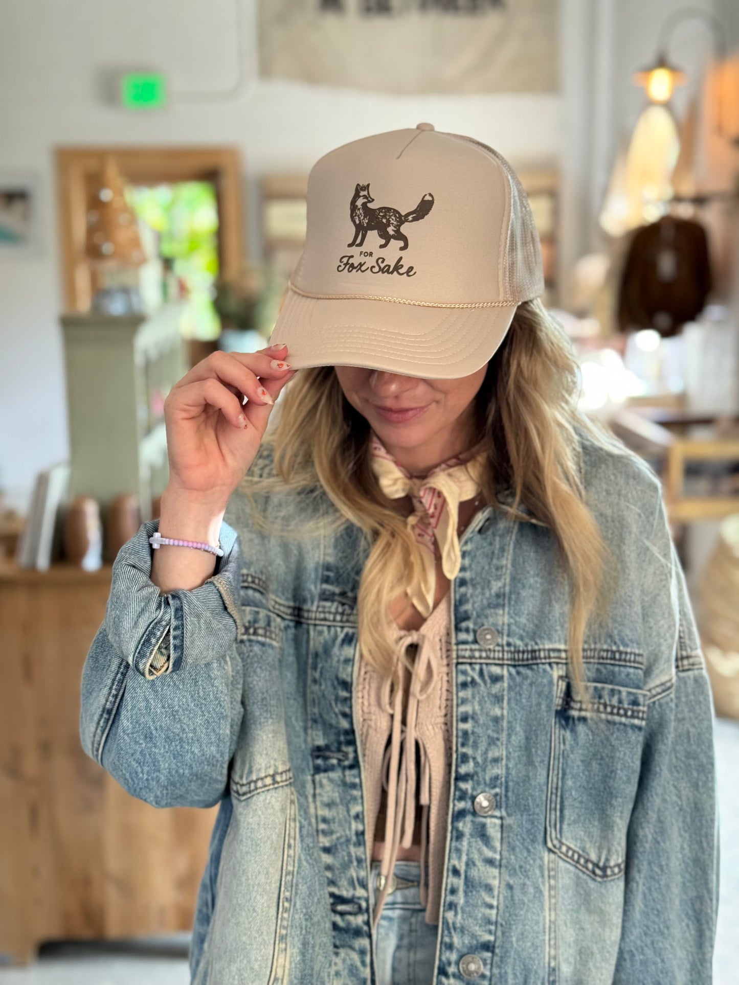 For Fox Sake Trucker Hat