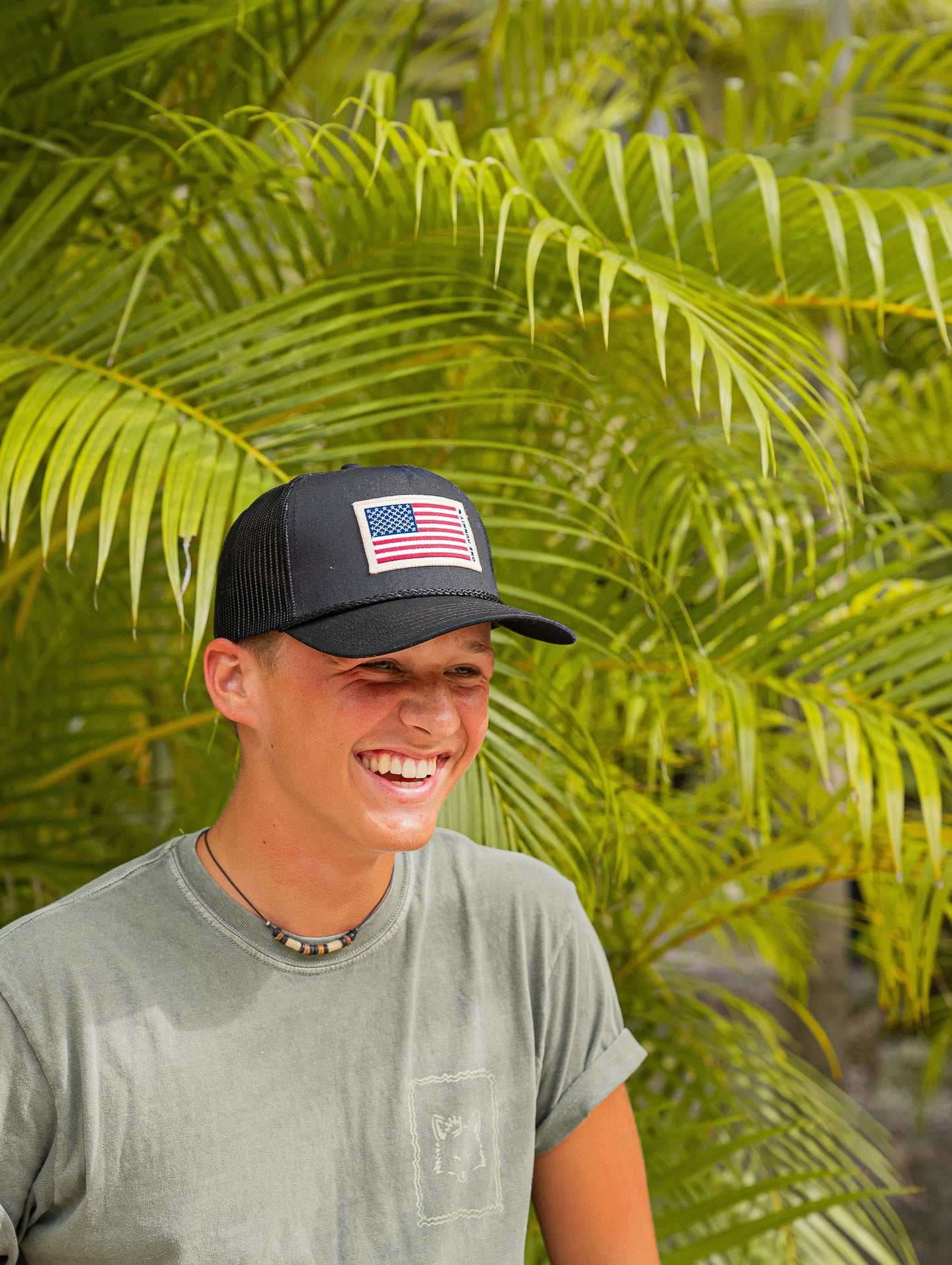USA Flag Trucker Hat