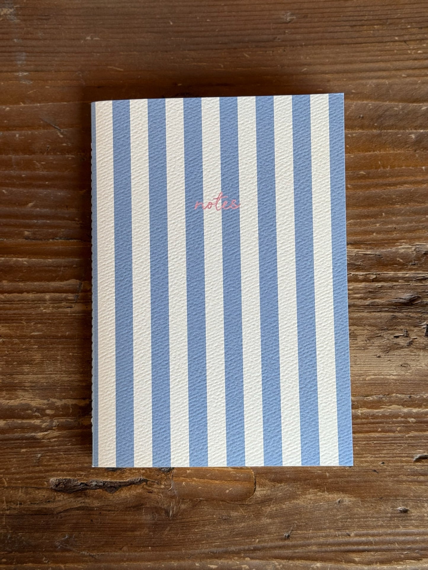 Striped Notebook, 8 Colors