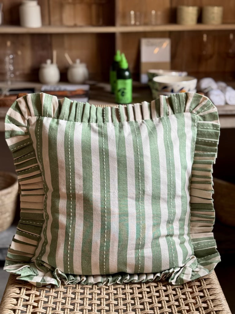 Ruffle Pillow