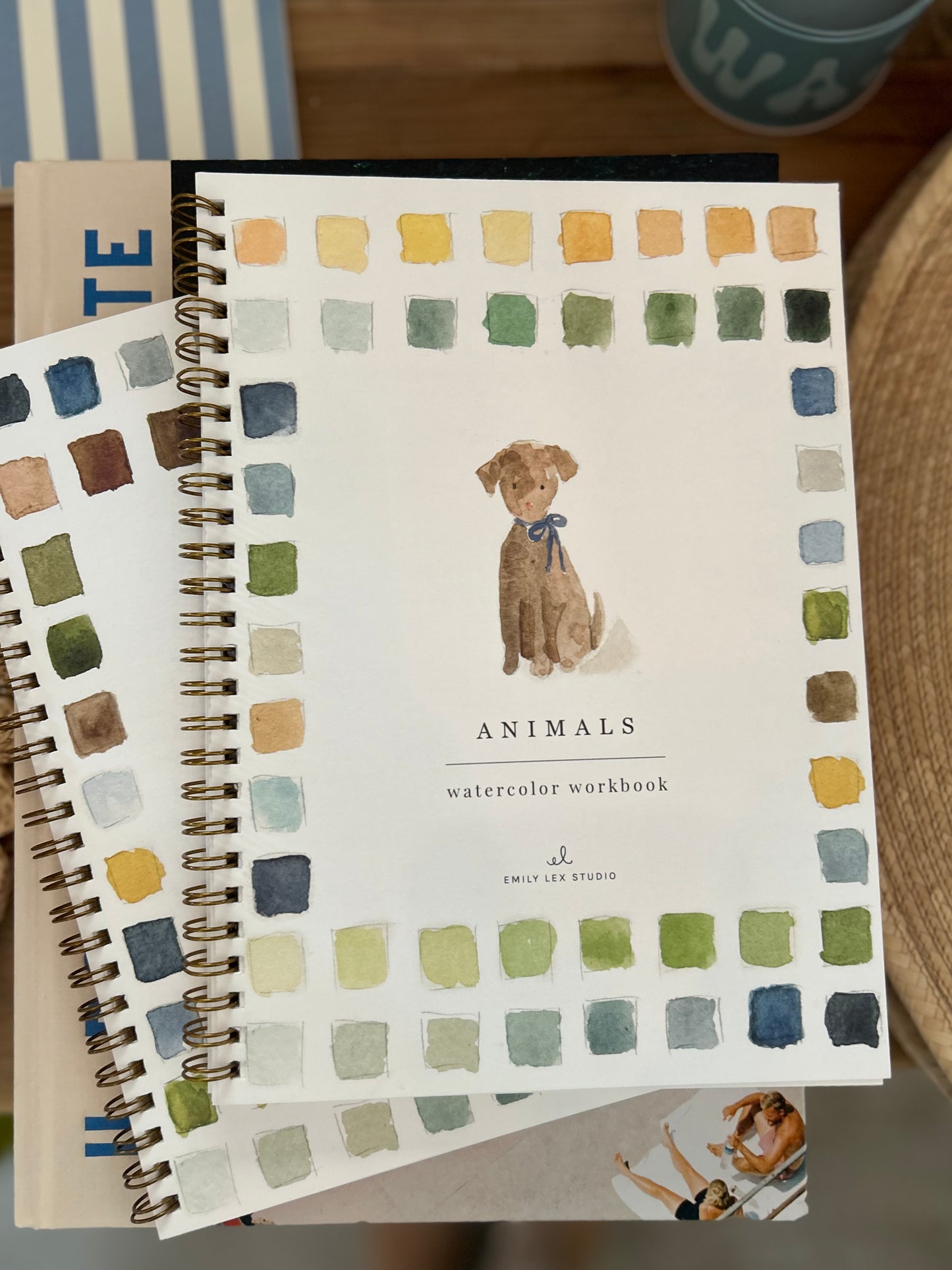 Animals Watercolor Workbook