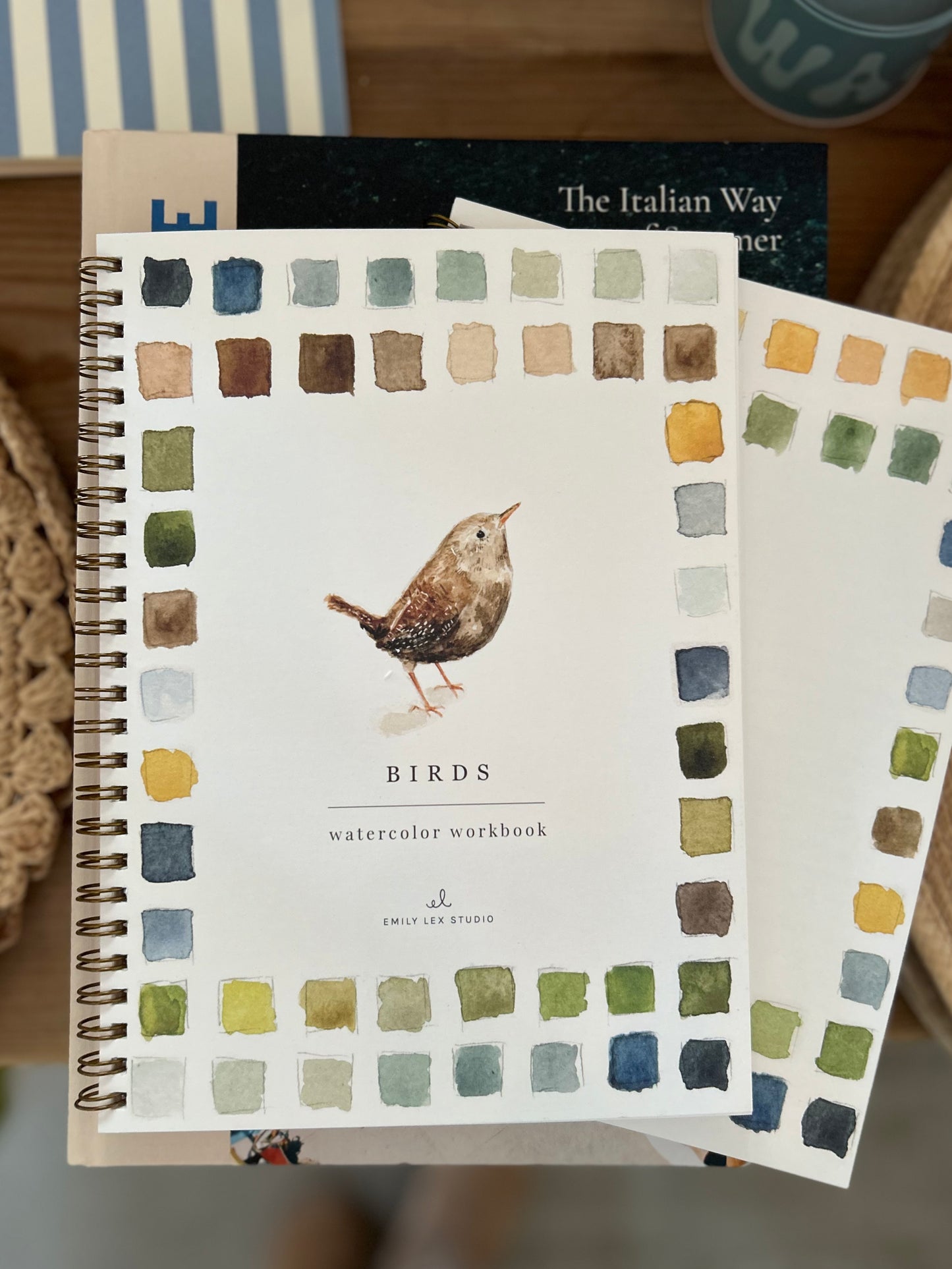 Birds Watercolor Workbook
