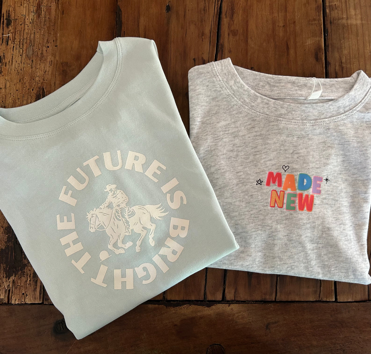 The Future Is Bright Kids Tee