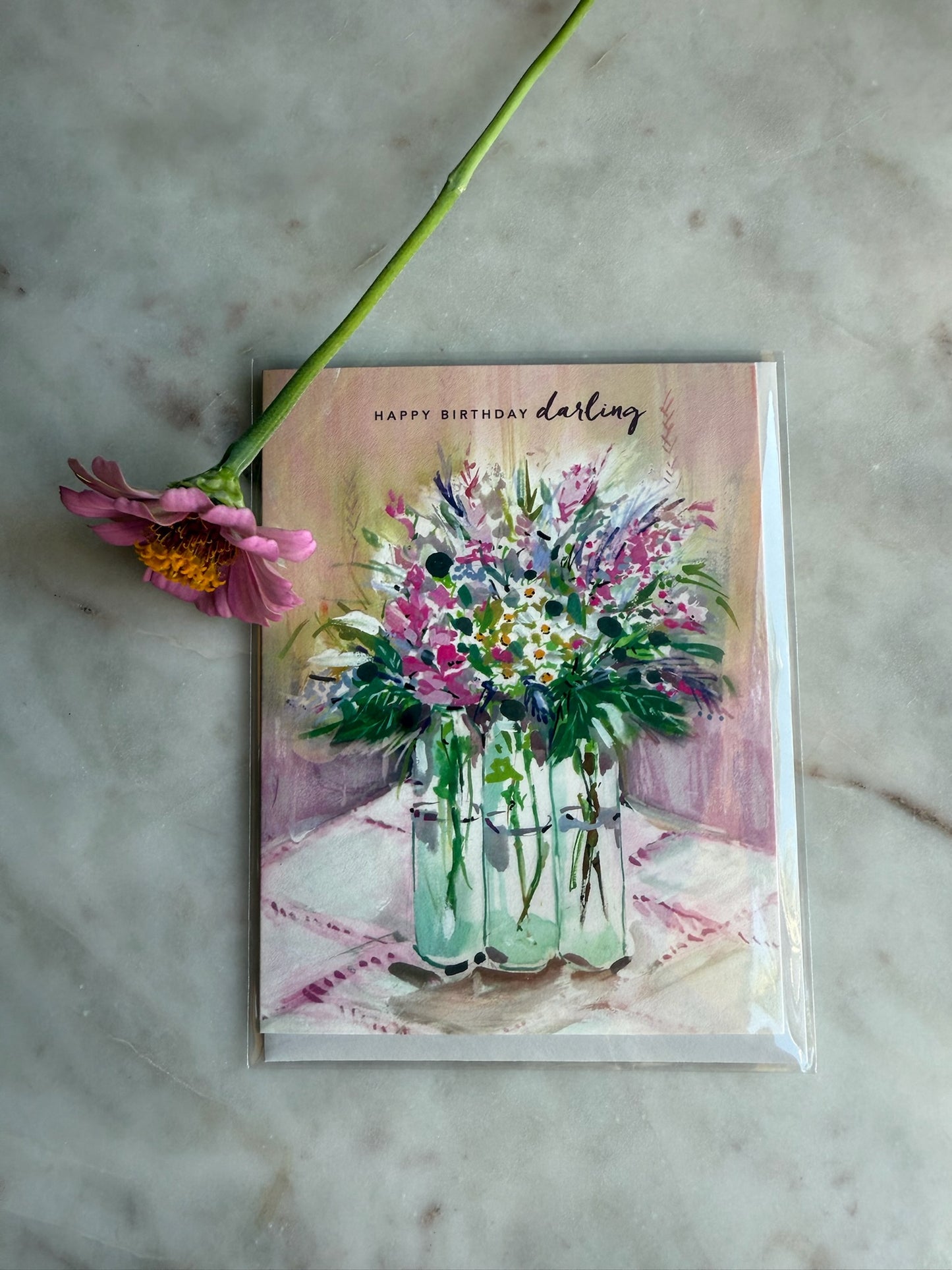 Happy Birthday Darling Card