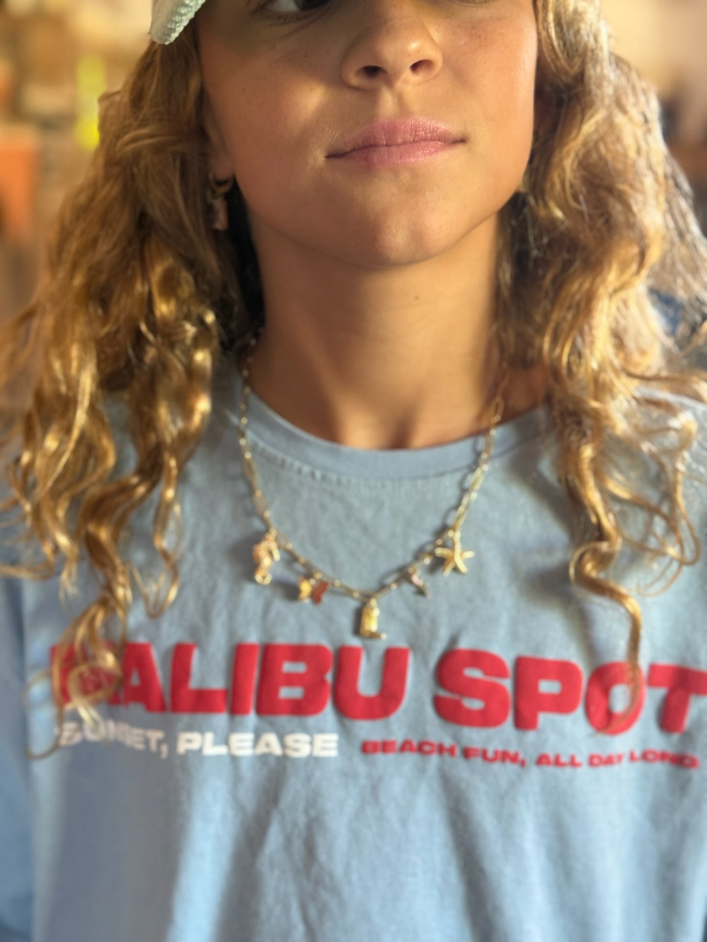 Assorted Gold Charm Necklace