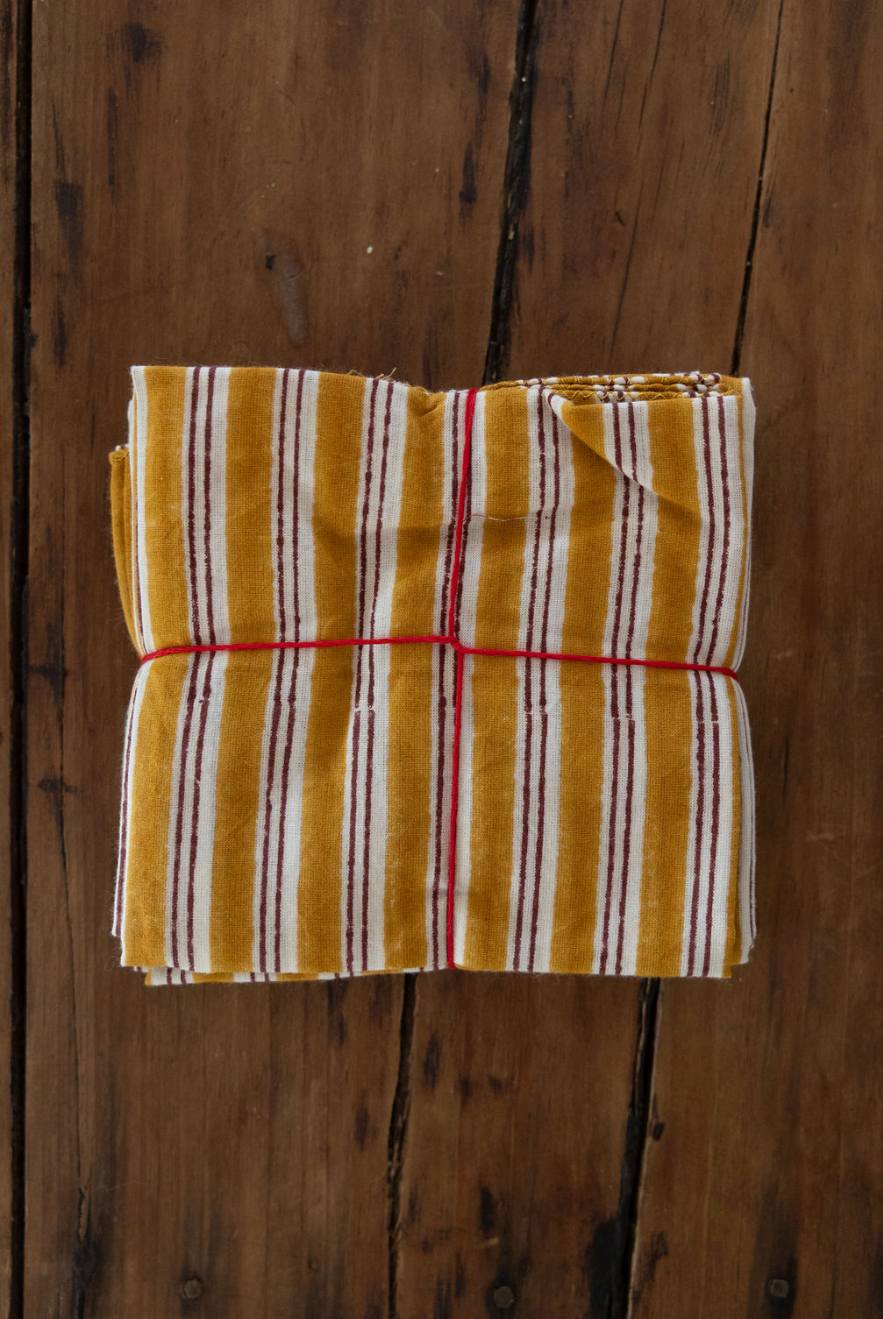 Lou Moutarde Napkins, Set of 4