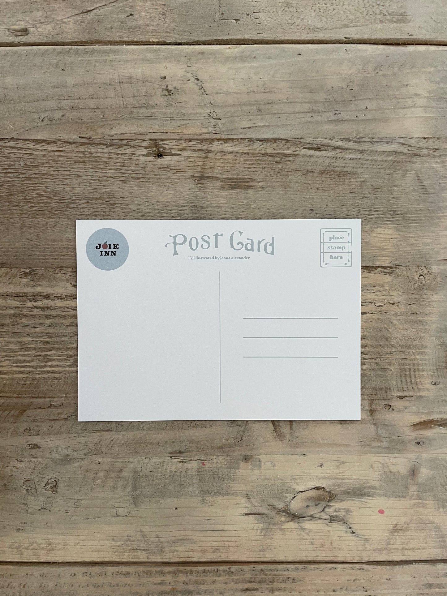Joie Inn Postcard