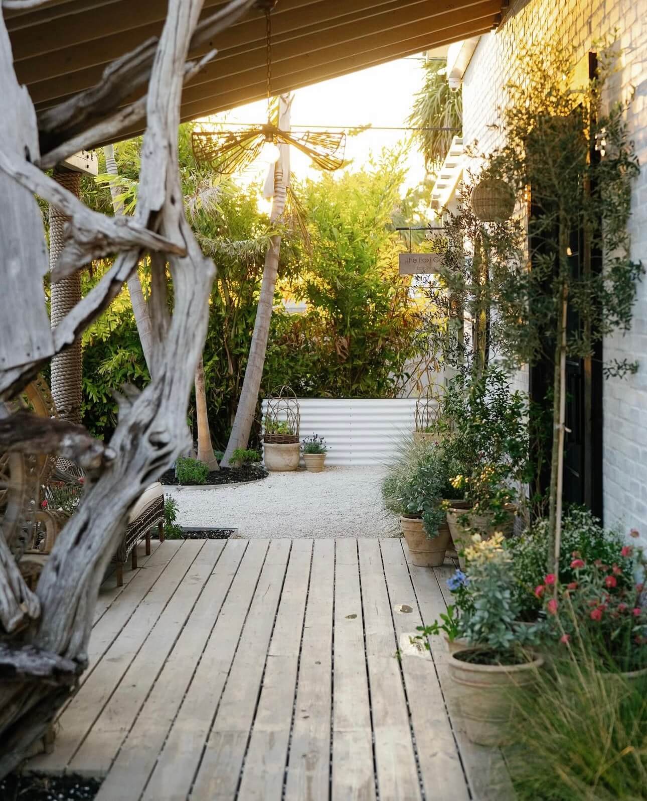 Walking into The Fox Mercantile