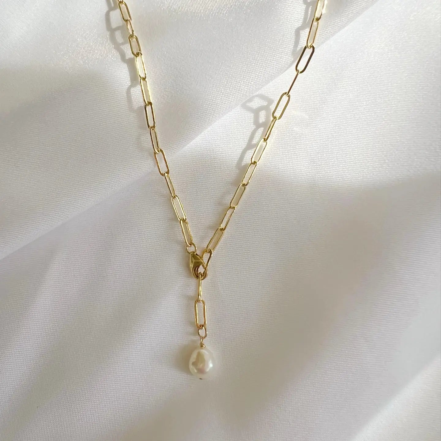 Elena Freshwater Pearl Necklace