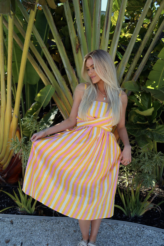 Sunkissed Stripe Reef Dress