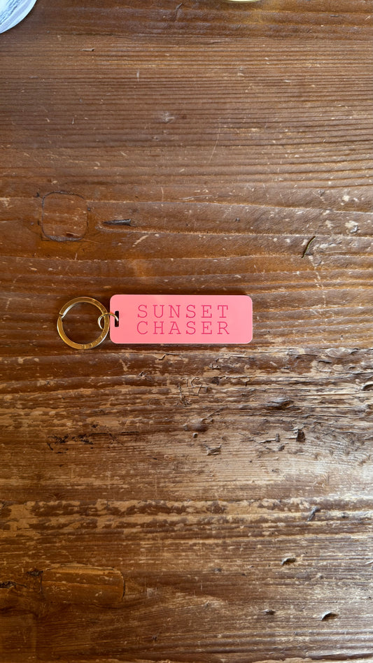 Sunset Chaser Keychain