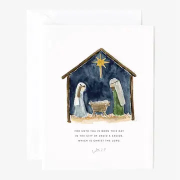 Nativity Notecard Set