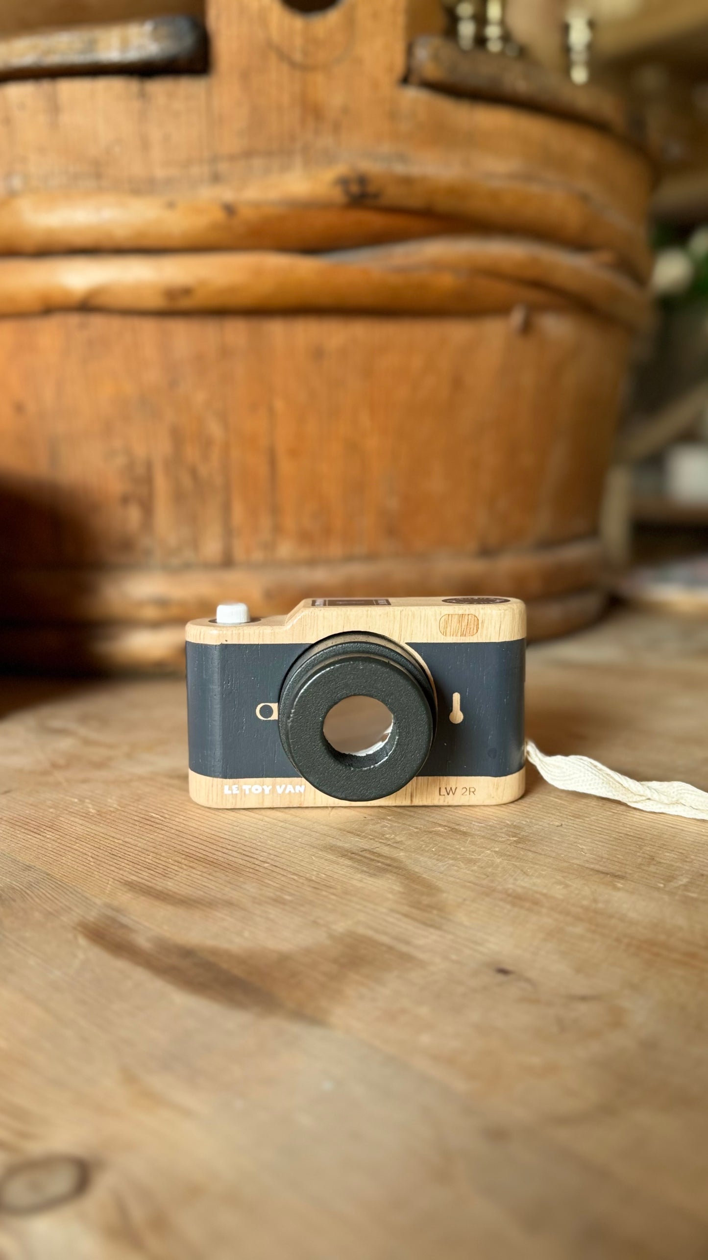 Wooden Retro Camera