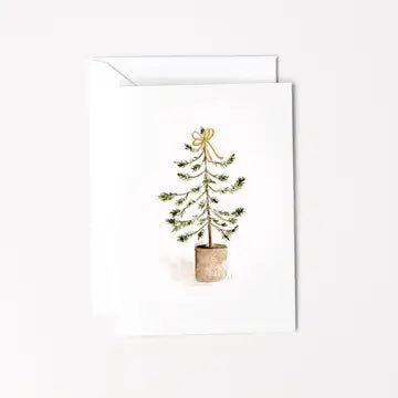 Christmas Tree Mini Notecard