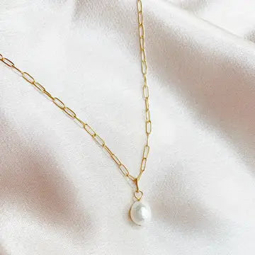 Baroque Pearl Gold Filled Necklace