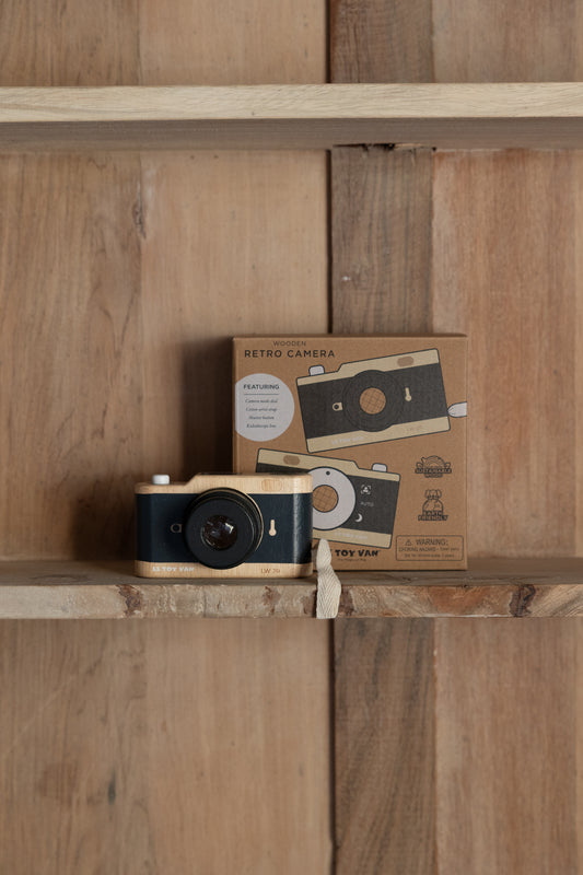 Wooden Retro Camera