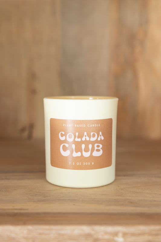 Colada Club Sun Glass Candle