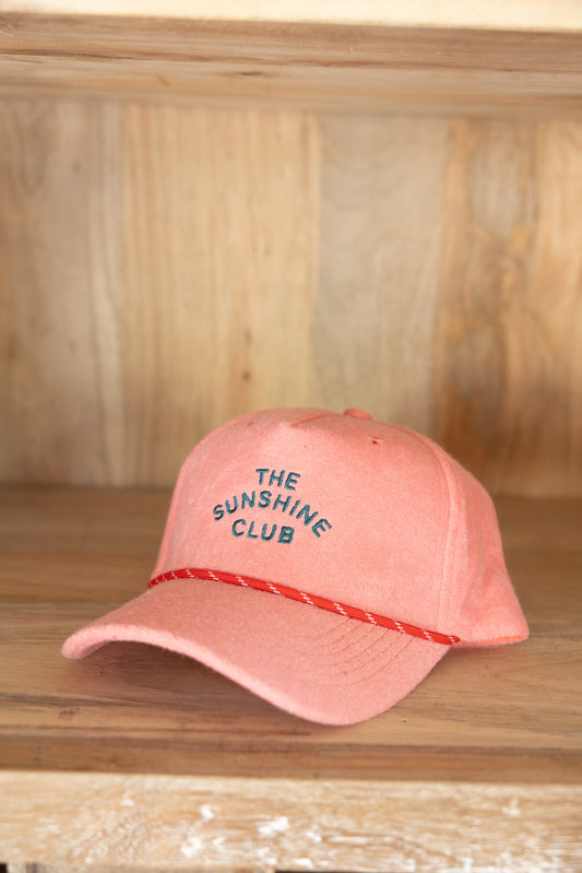 Strawberry Terry Trucker Hat