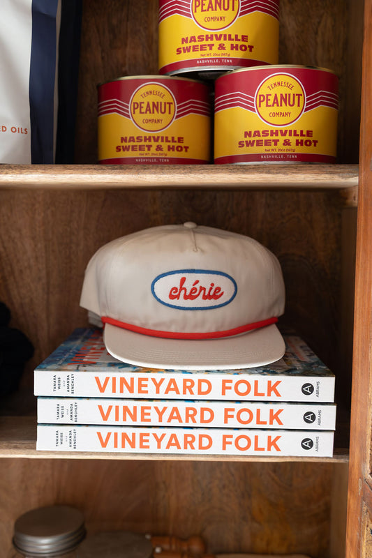 Cherie Flat-Brim Hat