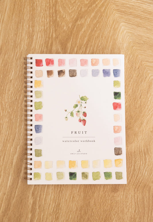 Fruit Watercolor Book