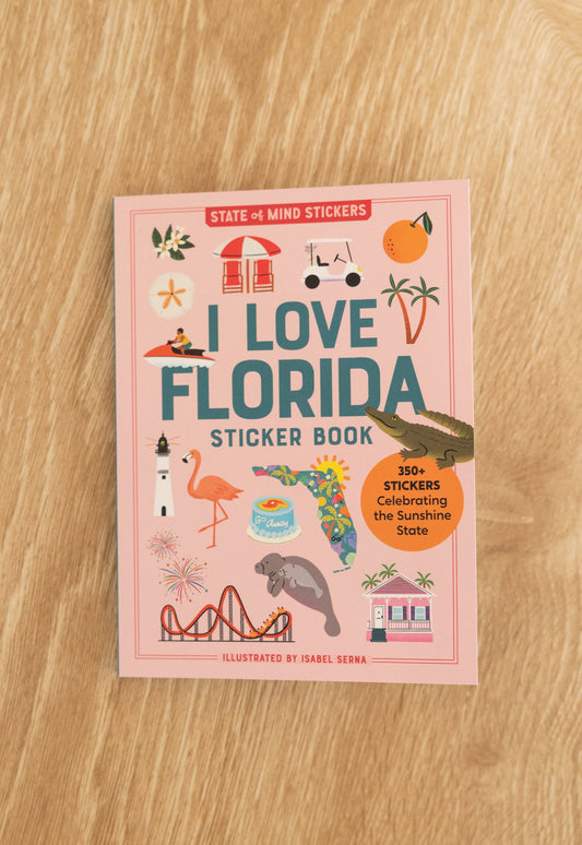 I Love Florida Sticker Book