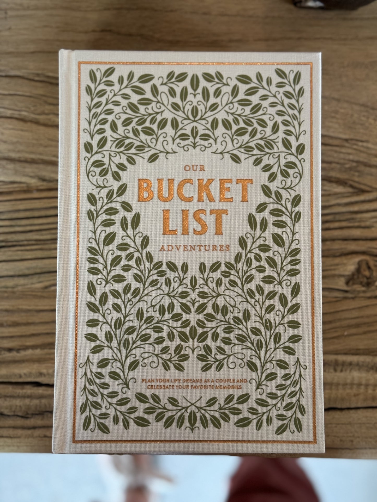 “Our Bucket List Adventures” Book