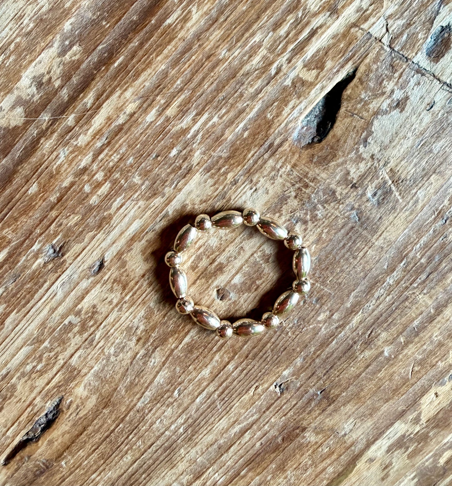 Beaded Stretchy Ring